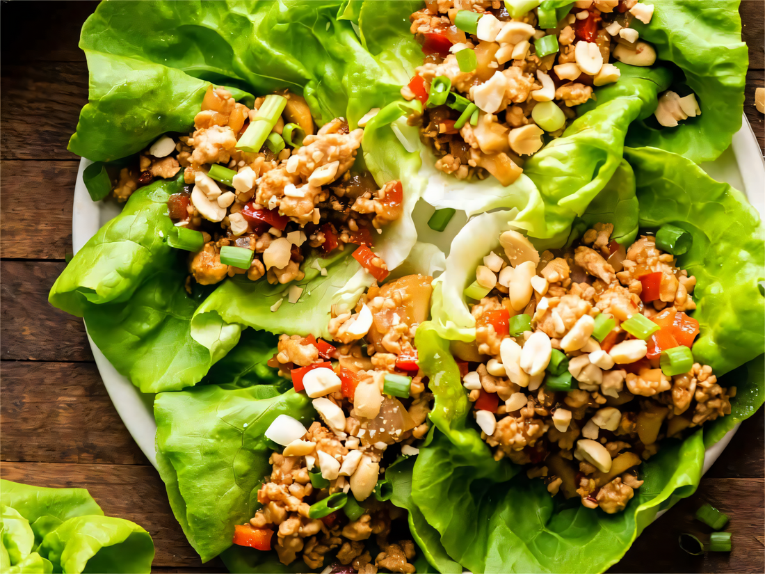 Thai Chicken Lettuce Wraps (feat. MCT Oil): A Delicious and Healthy Recipe