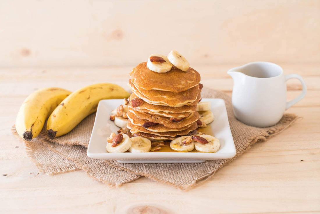 Guilt-Free Banana Shortcake Protein Crepes