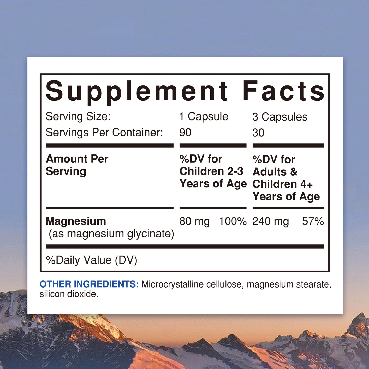 Magnesium Glycinate