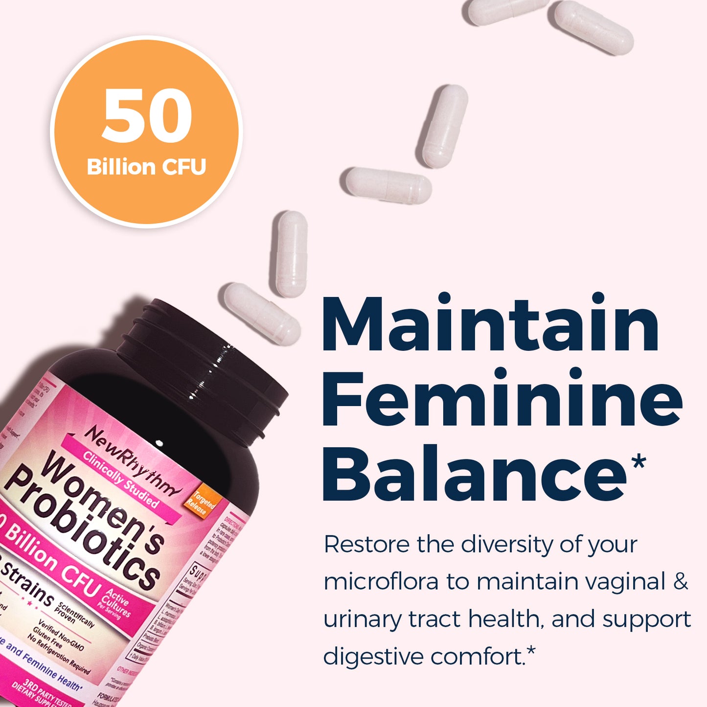 Women’s Daily Probiotics Capsules